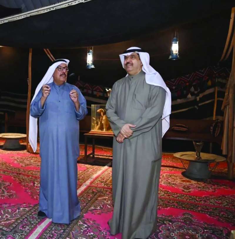 محافظ حولي وأنور الرفاعي 