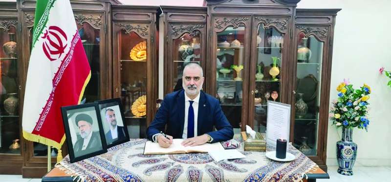 سفير رومانيا معزياً