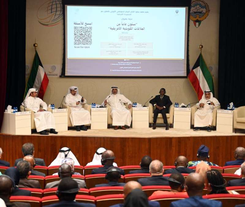 جانب من ندوة المعهد الديبلوماسي   (تصوير نايف العقلة)