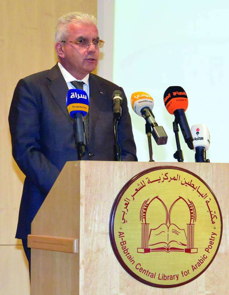 رامي طهبوب يُلقي كلمته