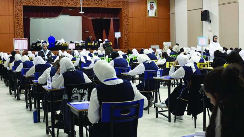 لجنة طالبات في ثانوية 25 فبراير