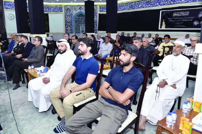 جانب من الحضور 