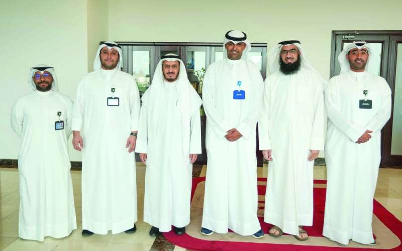 المطيري والمزين يتوسطان الساير والمصيبيح