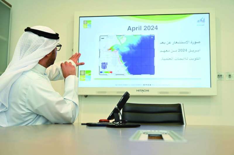 


الزيدان يستعرض أحدث صور الاستشعار عن بُعد 