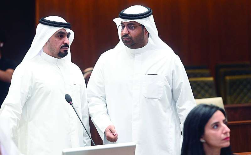 فهد العبدالجادر وناصر العازمي