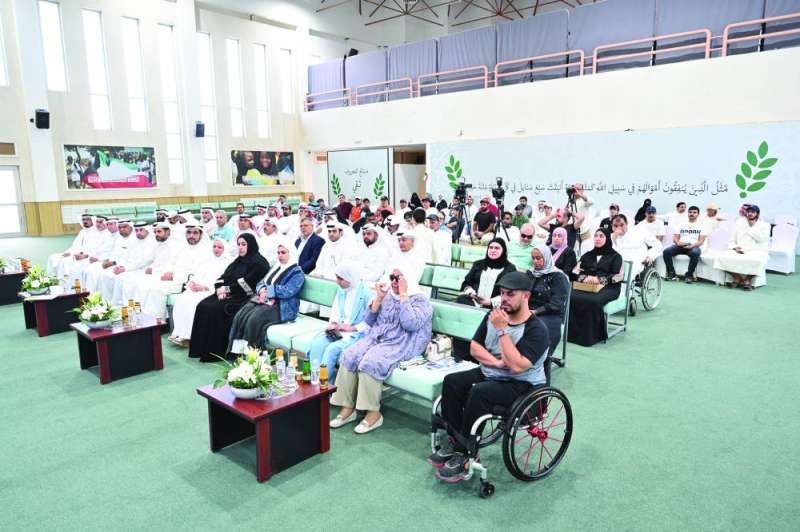 الحضور خلال الفعالية