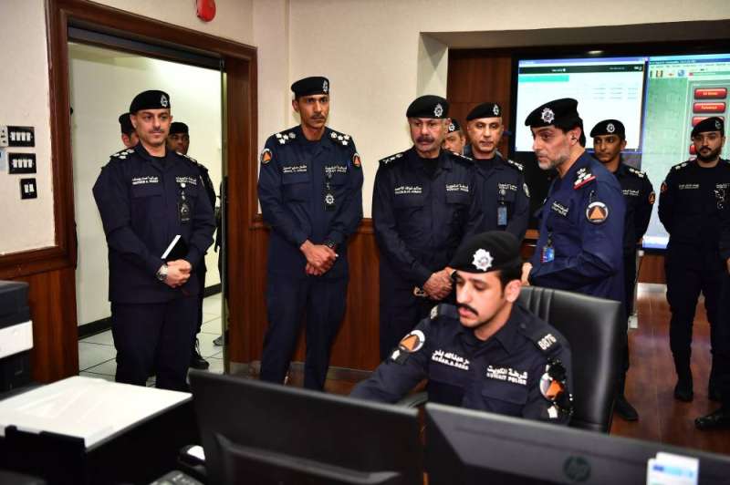 الفريق النواف يطلع على آلية العمل