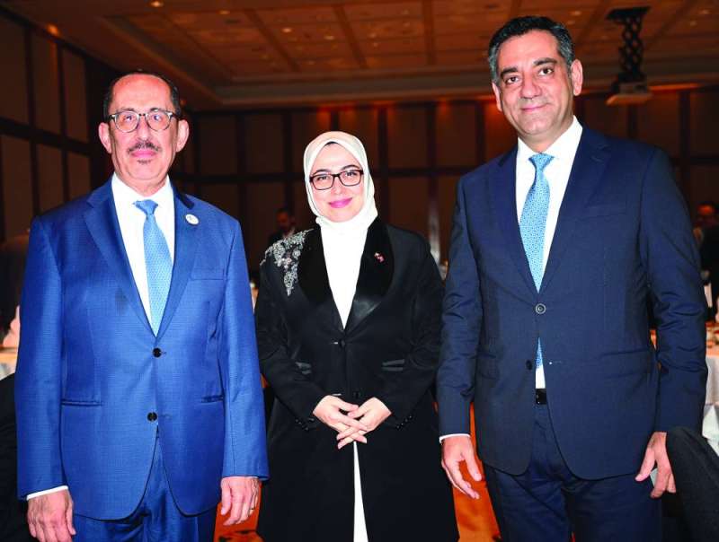 القائم بالأعمال في السفارة اللبنانية أحمد عرفة وسونميز وحايك