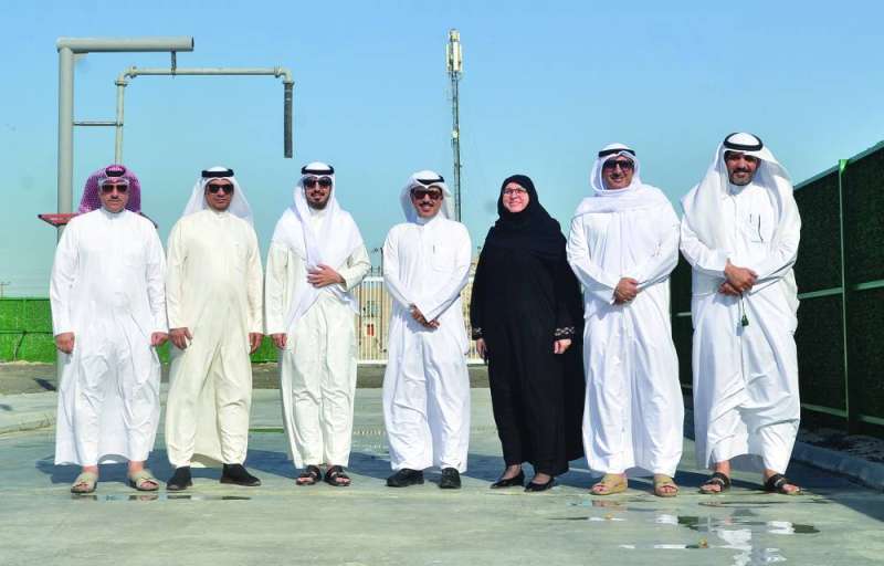 العسعوسي والمطيري وقيادات الوزارة