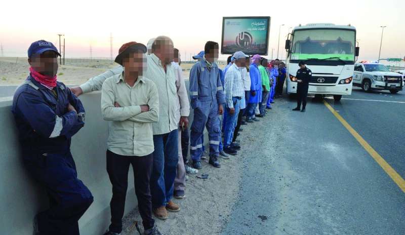 


تدقيق في باصات وحافلات العمالة 