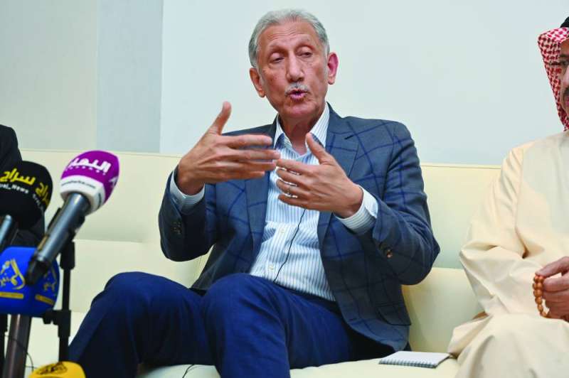 


طالب الرفاعي متحدثاً 