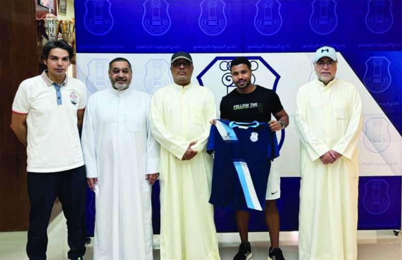 الفهد مع إدارة اليرموك