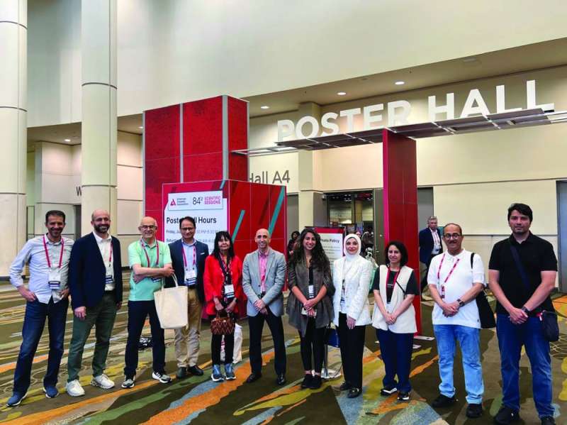  الفريق البحثي المشارك في المؤتمر 