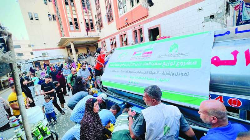 مشروع «سُقيا غزة» 