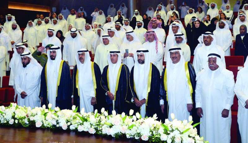 جانب من الحضور في الحفل الختامي للمسابقة 