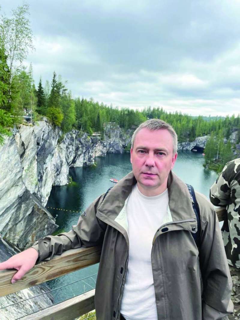 


السفير الروسي في مدينة روسكيالا في إقليم كوريليا 