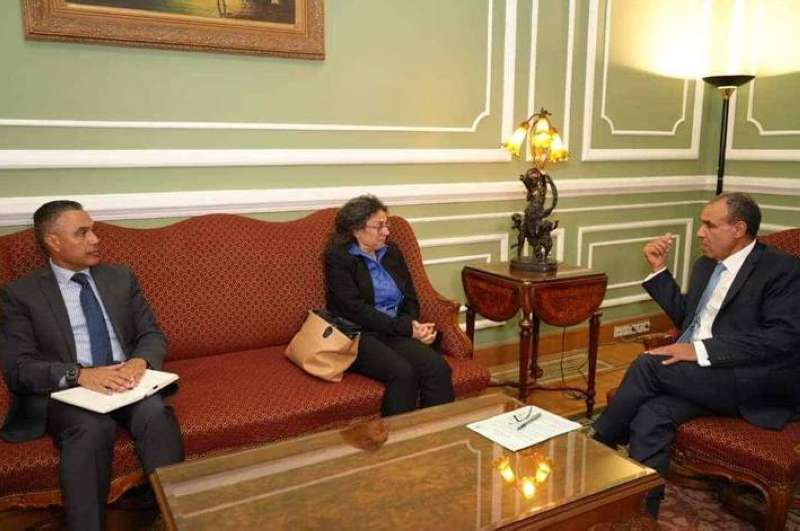 عبدالعاطي مستقبلاً مبعوثة الاتحاد الأوروبي للقرن الأفريقي 