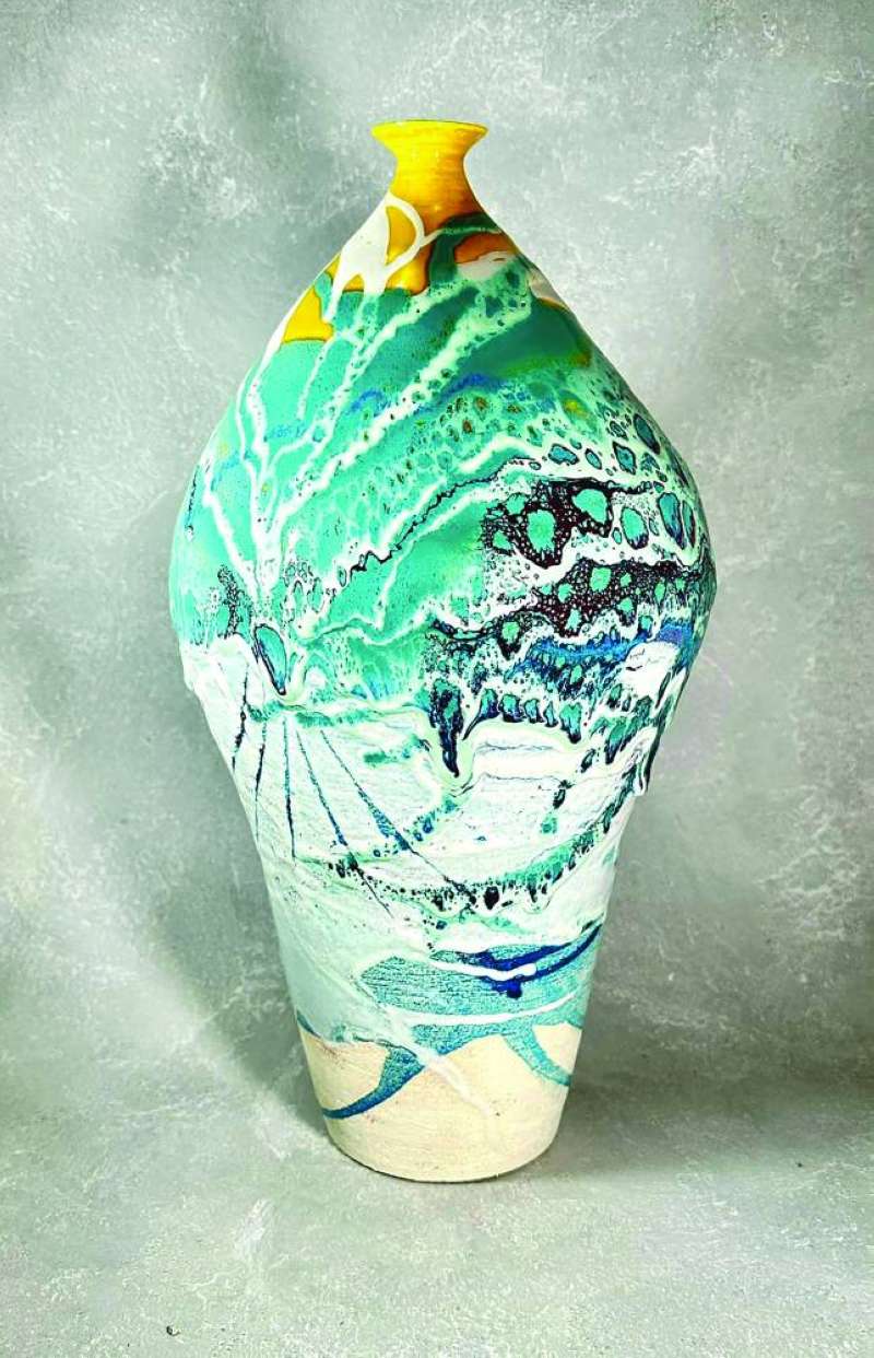 


منحوتة فنية لعلي العوض 