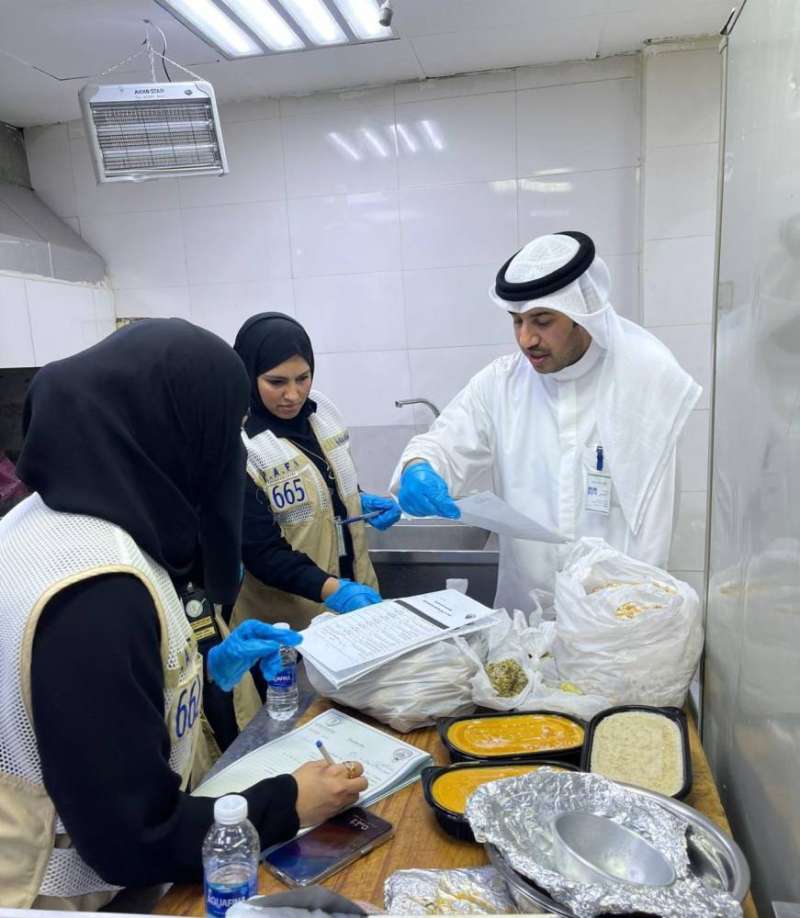 الديحاني خلال الحملة التفتيشية 