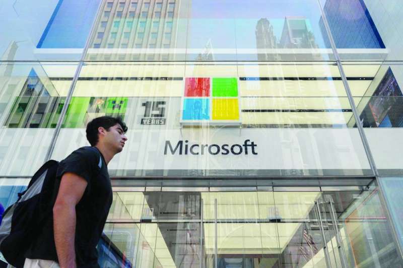 خلل شركة ما يكروسوف أربك العالم