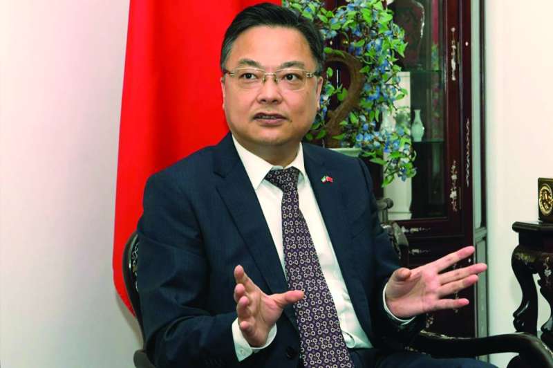 


سفير الصين تشانغ جيانوي 