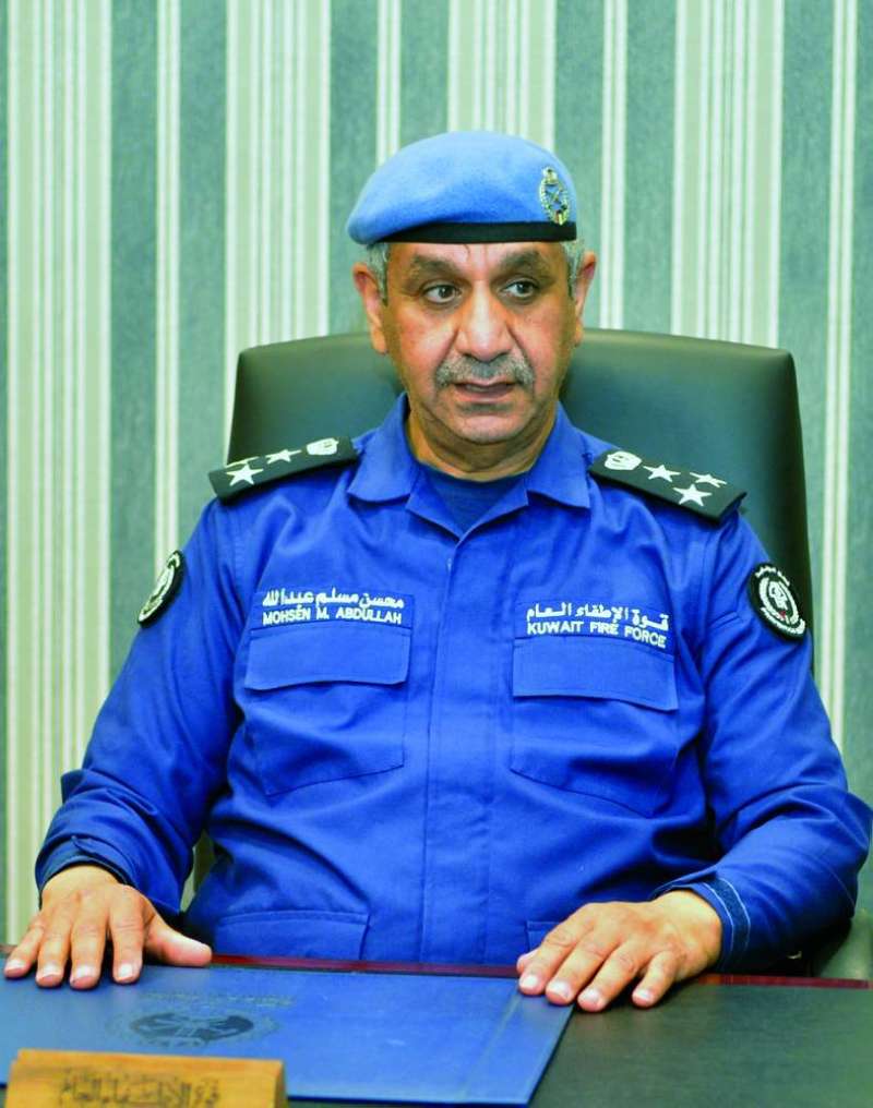 العميد محسن القديحي (تصوير سعود سالم)