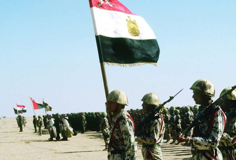 جانب من القوات العربية المشاركة في حرب تحرير الكويت