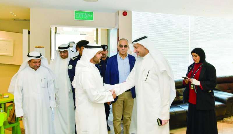 المحافظ البدر مرحباً بالزميل ناصر الفرحان 