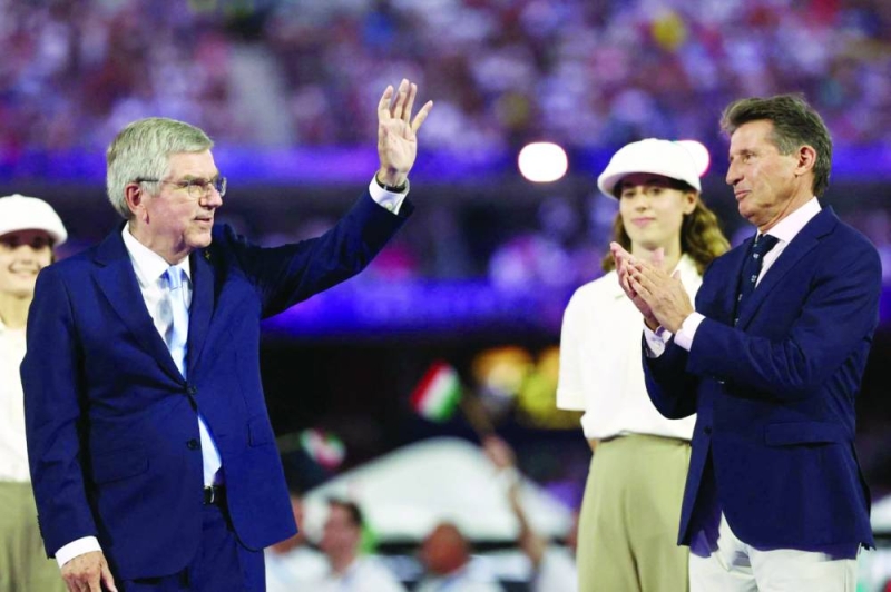 سيباستيان كو مع توماس باخ