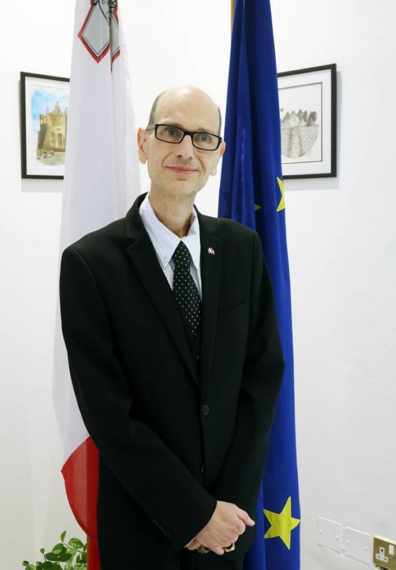 سفير مالطا جورج سعيد زاميت