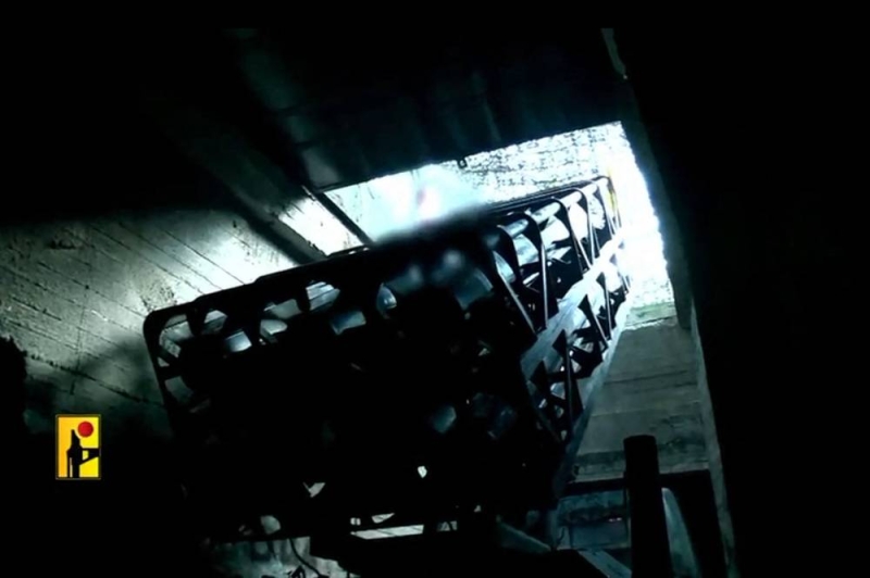 صورة من الفيديو الذي نشره الإعلام الحربي