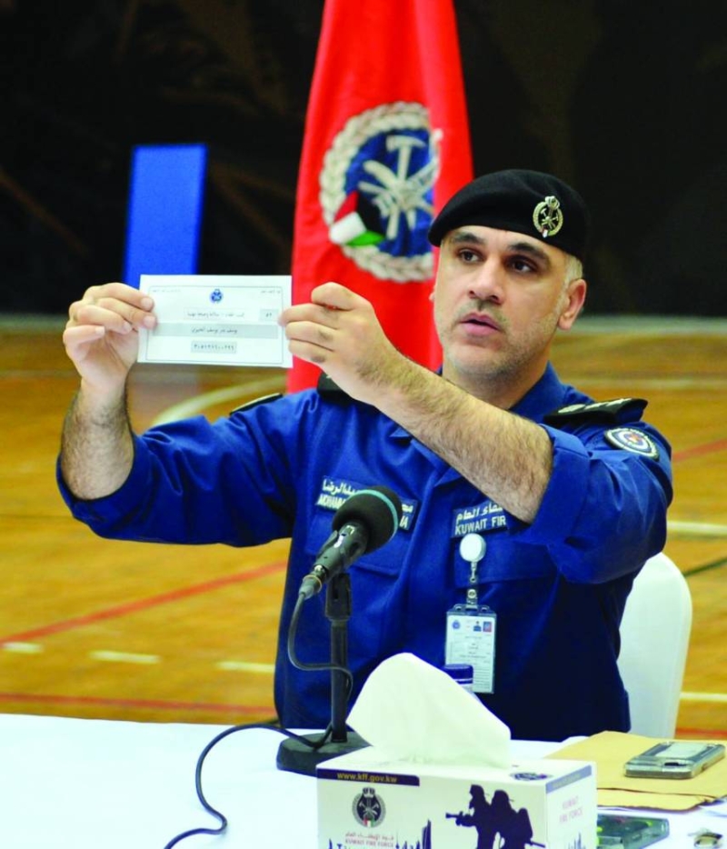 


جانب من إعلان أسماء الفائزين 