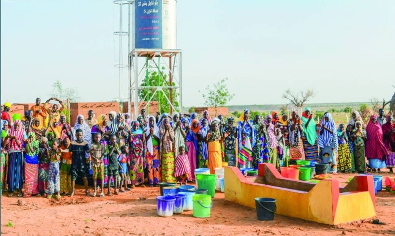 إنشاء وحفر 13 ألف بئر