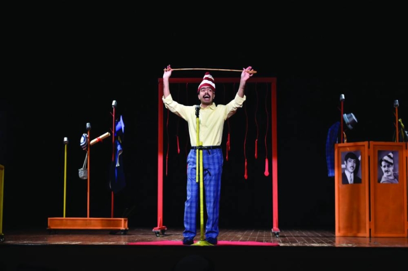 مشعل العيدان في دور «المضحكاني»