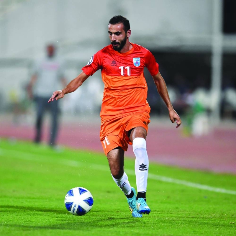 محترف كاظمة أحمد العرسان الأبرز خلال الجولتين الماضيتين