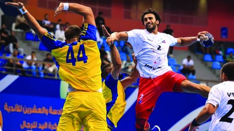 من مباراة «الكويت» والغرافة القطري في البطولة الأخيرة