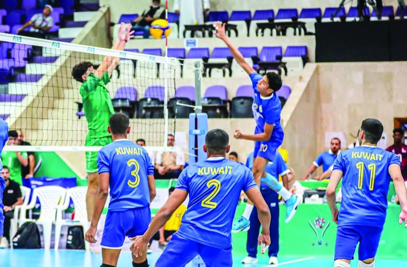 من مباراة الكويت و لبنان
