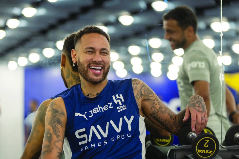 


نيمار تواجد في تدريب الهلال الأخير 