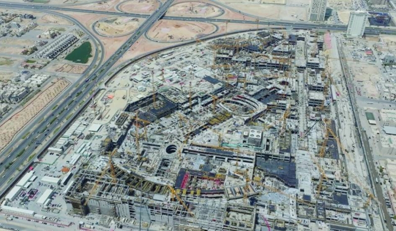 44 في المئة نسبة أعمال البناء في «الأفنيوز - الرياض» 