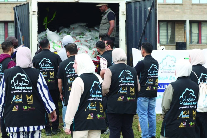 


توزيع المساعدات 