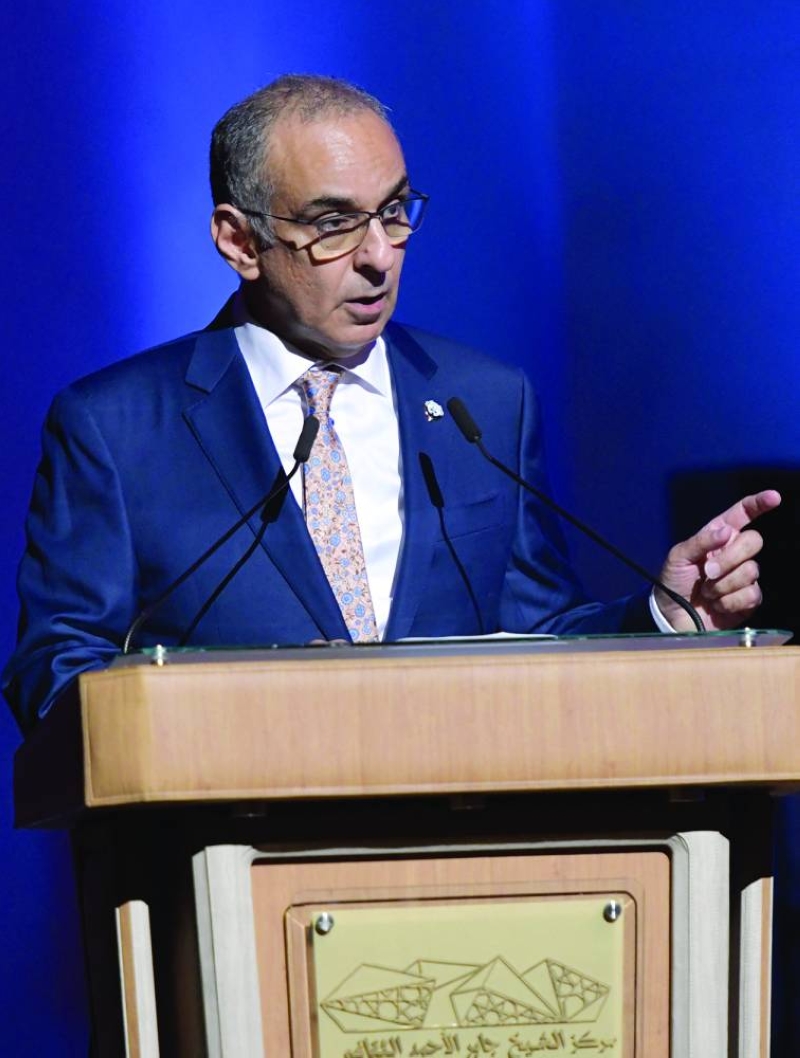 


محمد الجسار متحدثاً 