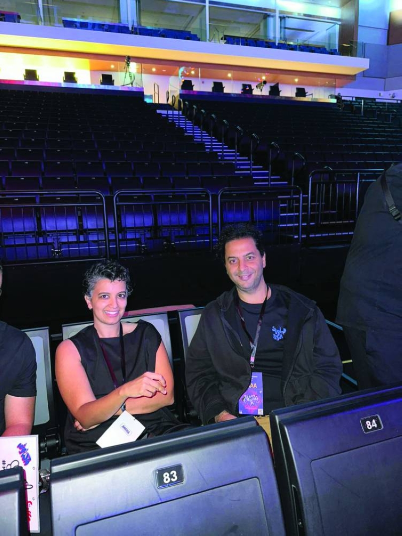 مريم الخترش وجاسم القامس