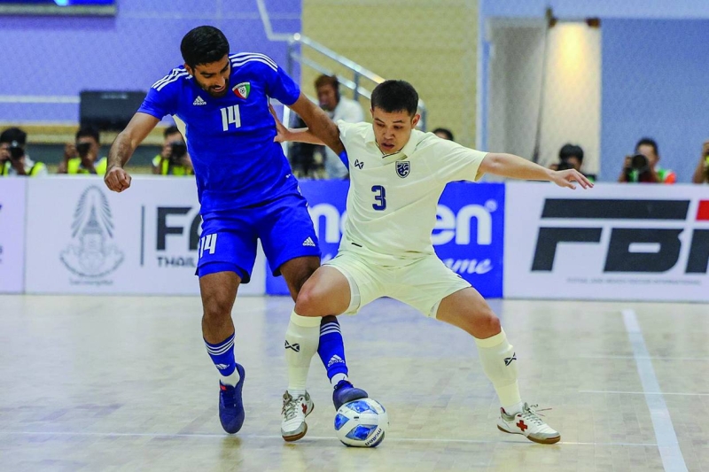 جانب من مباراة تايلند