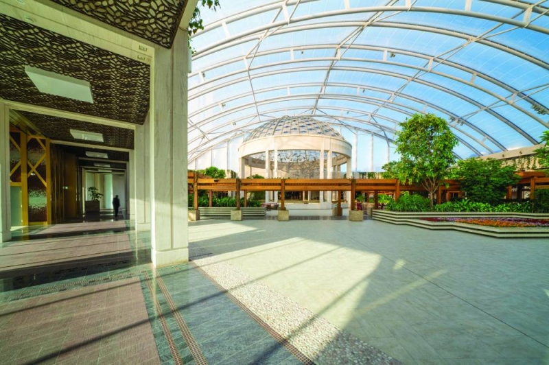 منطقة «الغاردنز» في «الأفنيوز»