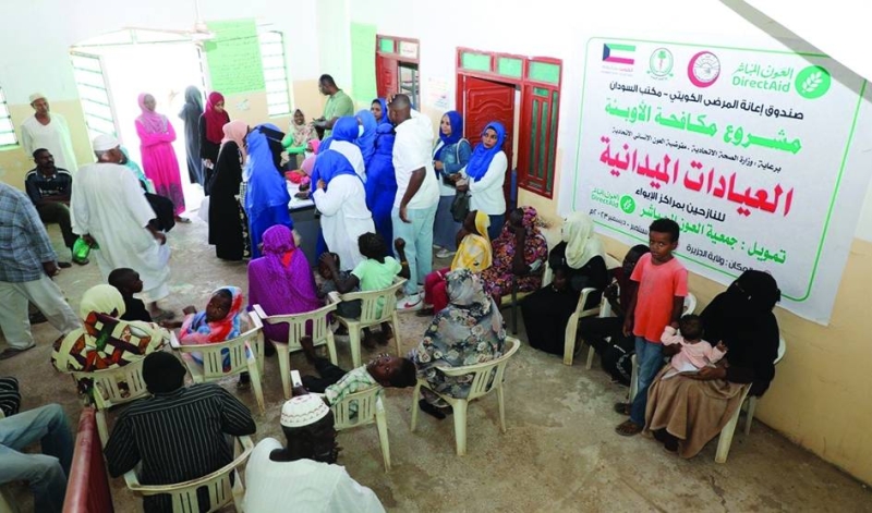 الأهالي في السودان يتلقون العلاج بالعيادات الميدانية المتنقلة