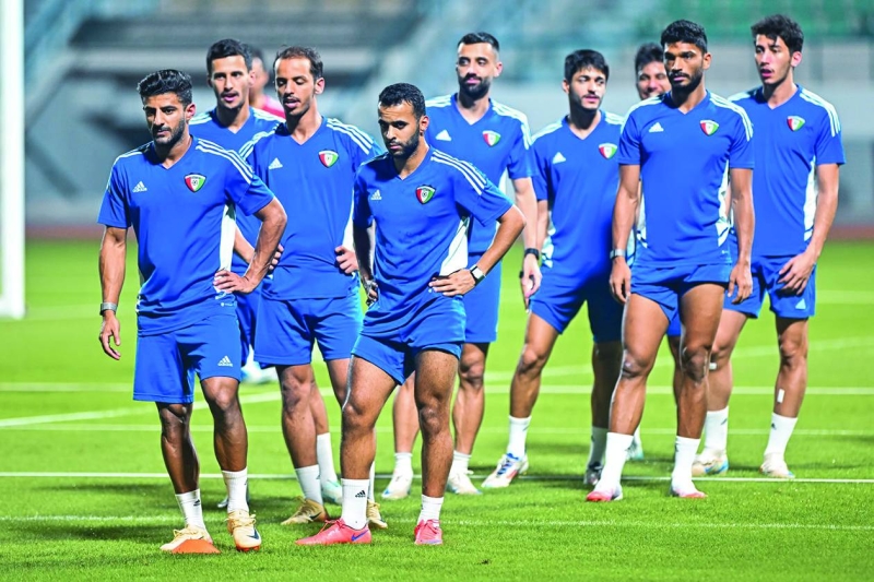 


لاعبو منتخب الكويت... جاهزون 