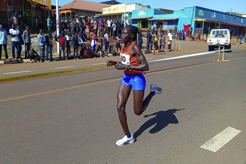 العدّاءة الأوغندية ريبيكا تشيبتيغي