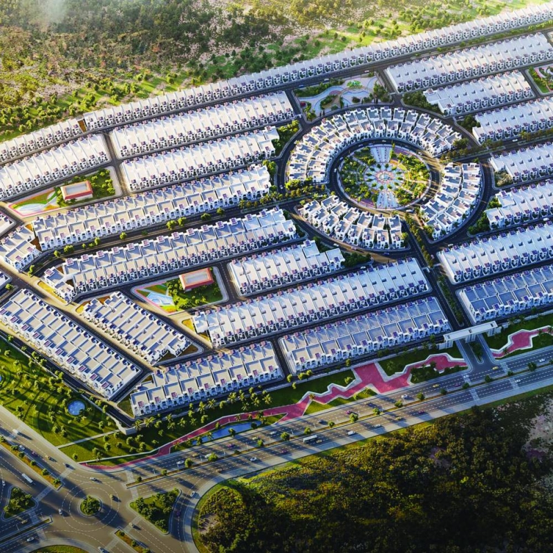 مجمع «اليرموك ستي» السكني في بغداد