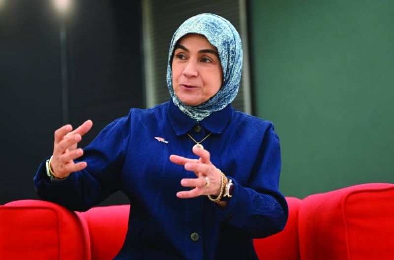 المهندسة دينا النقيب (تصوير: نايف العقلة)