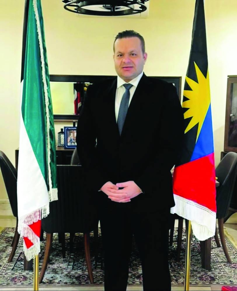 سفير أنتيغوا وبربودا لدى الكويت محمد الزعبي